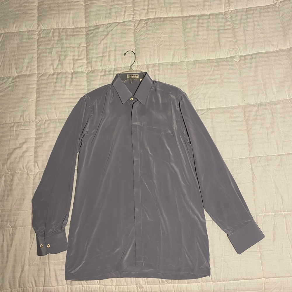 Loris Azzaro Button Down Long Sleeve Dress Shirt